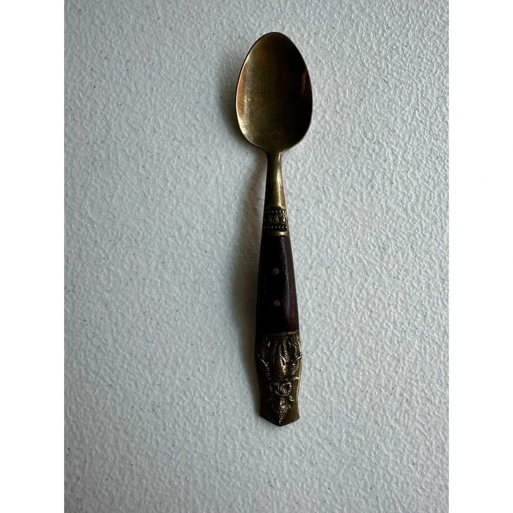 Vtg Flatware Siam hors‎ d'oeuvres Set Knife Fork & Spoon Cocktail Asian Thailand